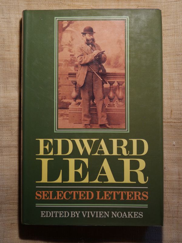 1988EDWARD LEAR_SELECTED LETTERS